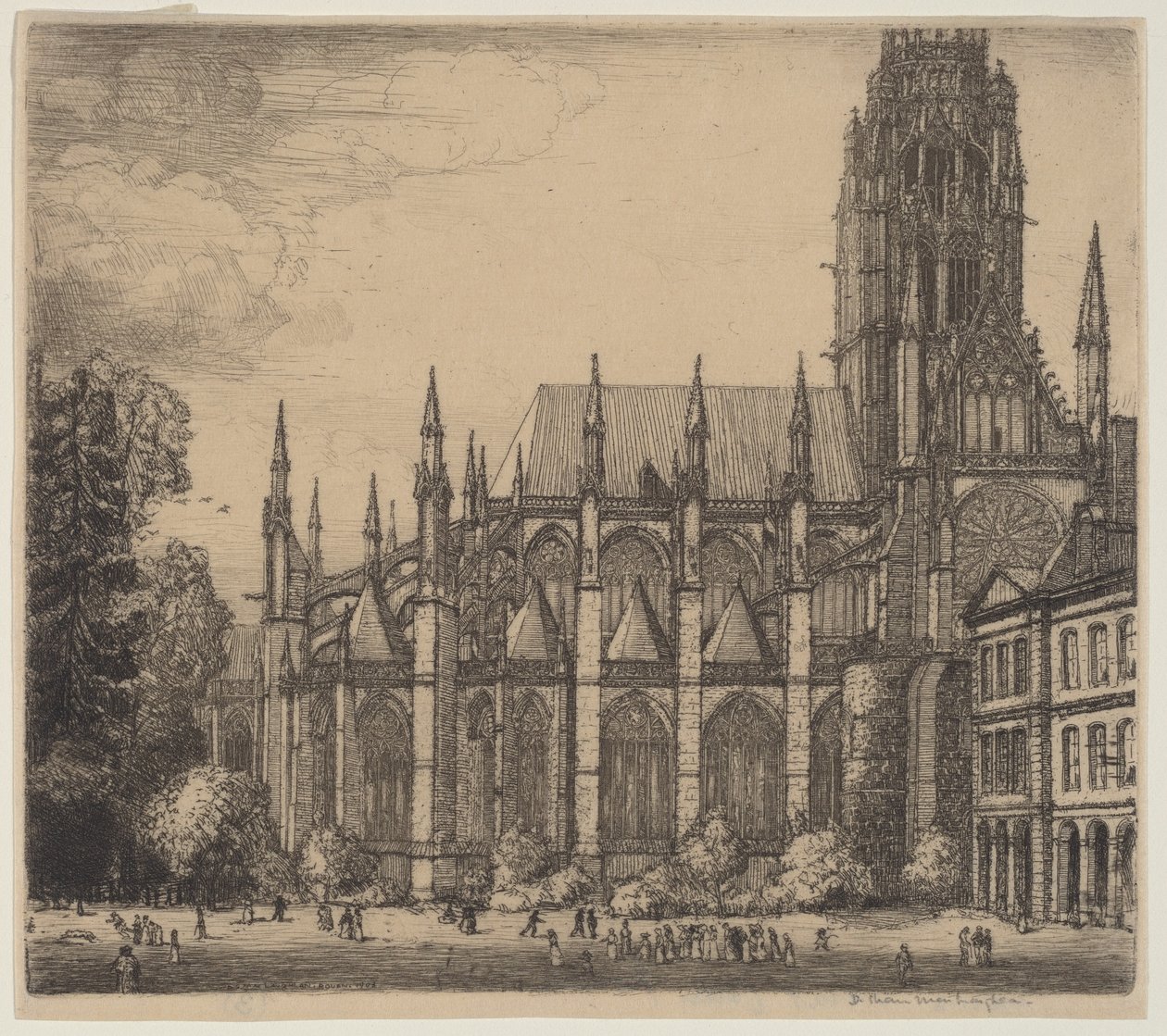 San Ouen, Rouen da Donald Shaw MacLaughlan