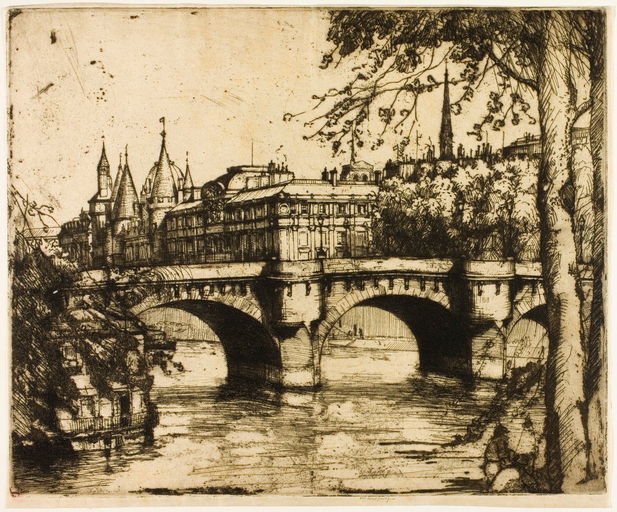 La Conciergerie, Parigi da Donald Shaw MacLaughlan