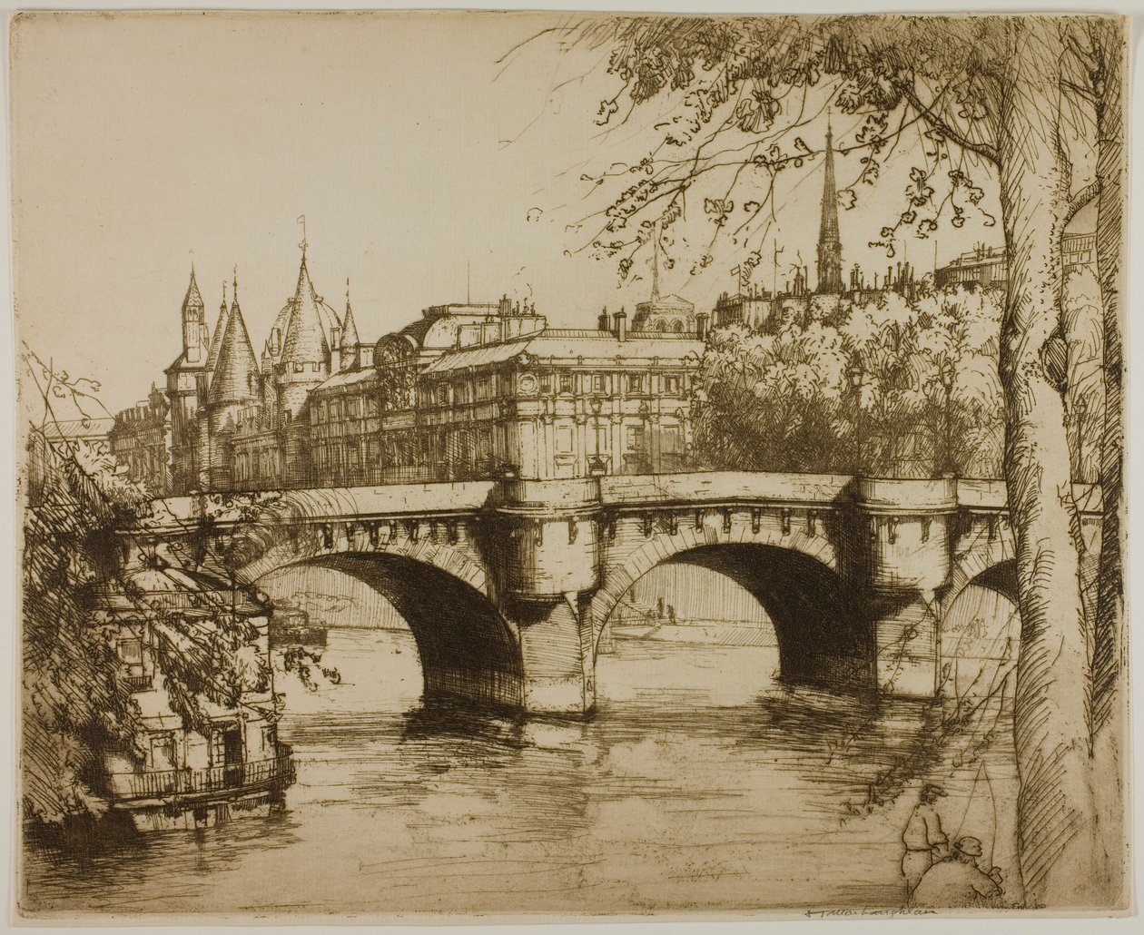 La Conciergerie, Parigi da Donald Shaw MacLaughlan