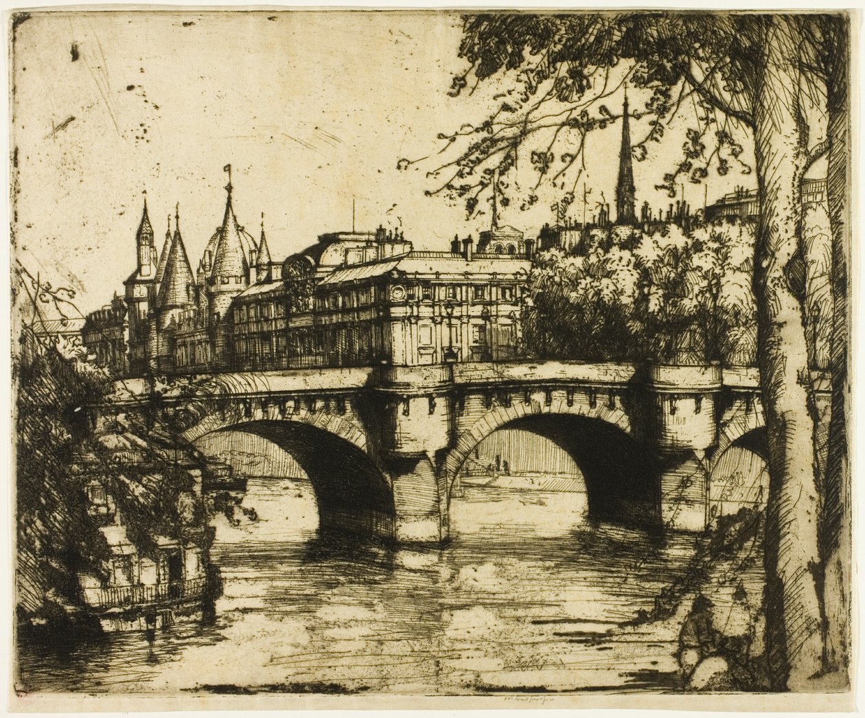 La Conciergerie, Parigi da Donald Shaw MacLaughlan