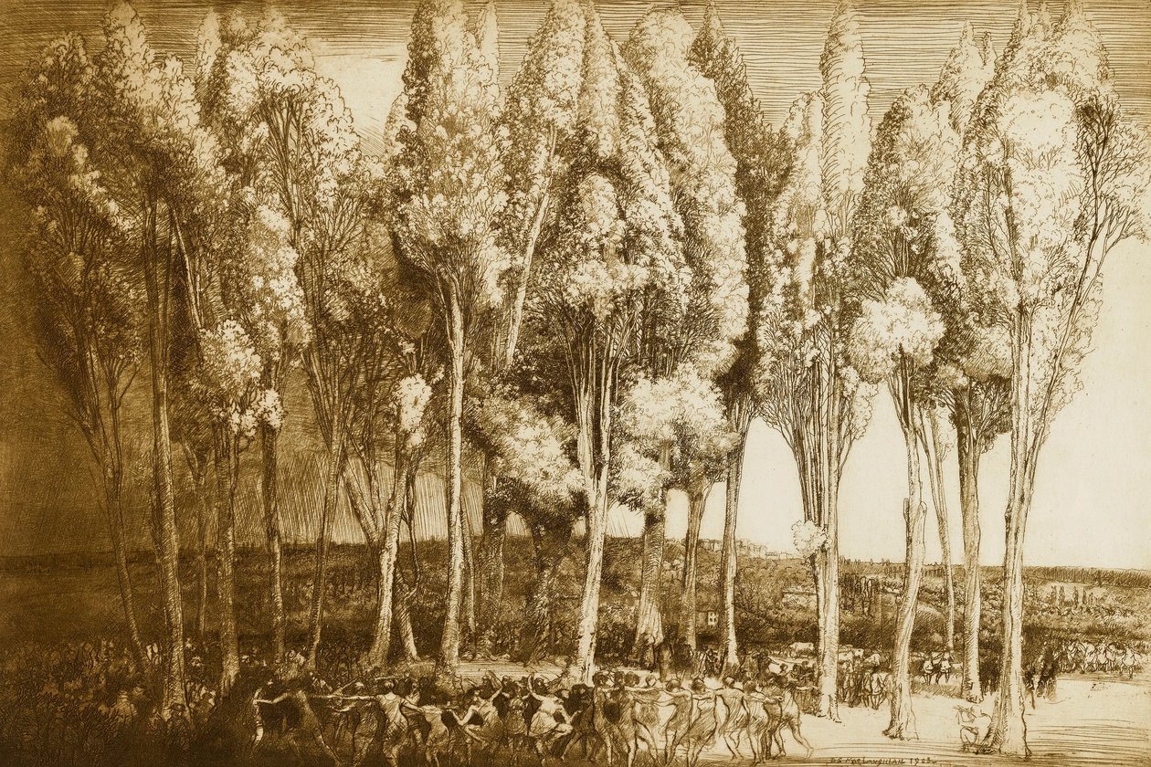 La danza della primavera da Donald Shaw MacLaughlan