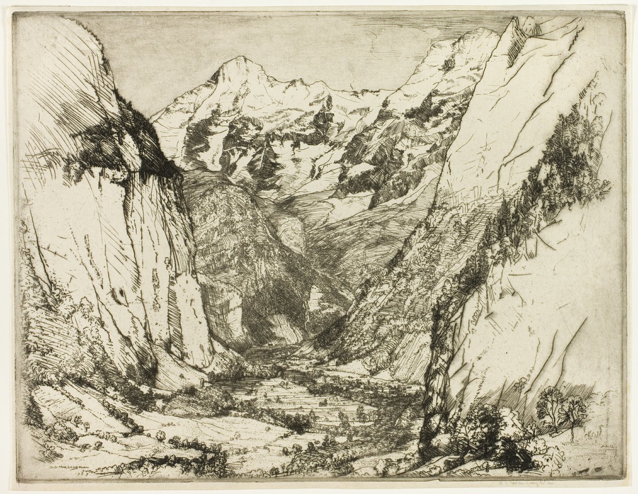 Lauterbrunnen da Donald Shaw MacLaughlan