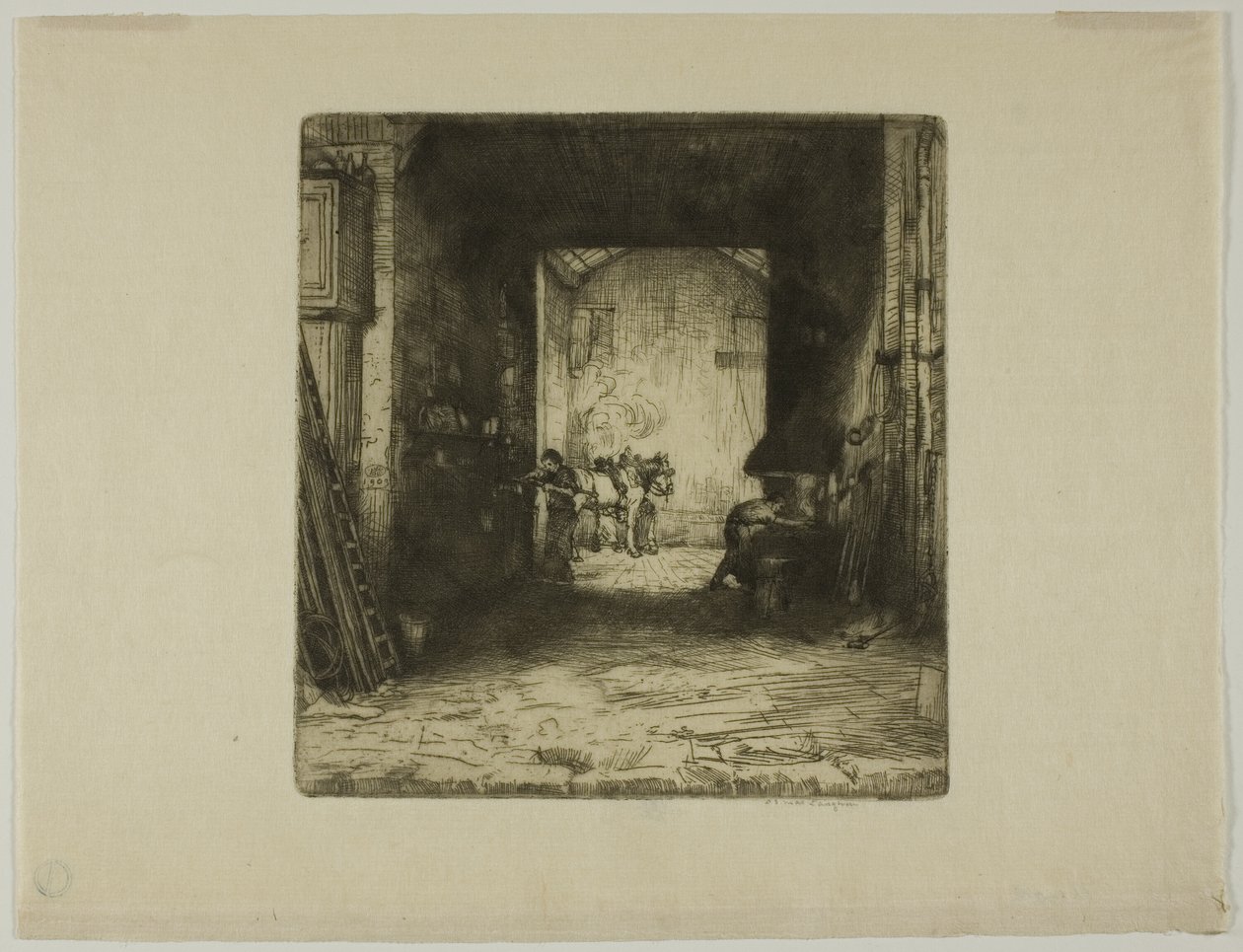 La piccola forgia da Donald Shaw MacLaughlan