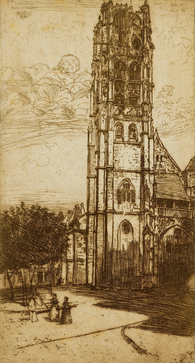 Torre St. Laurent, Rouen da Donald Shaw MacLaughlan