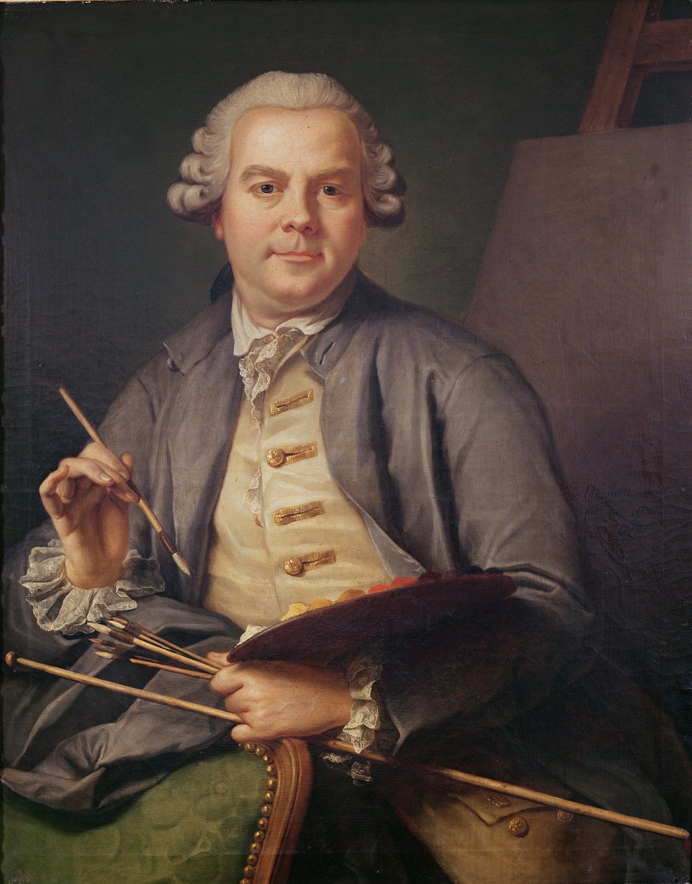 Autoritratto, 1758 da Donat Nonotte