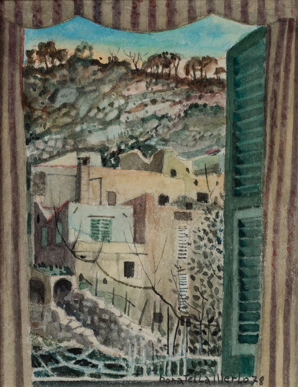 Dalla finestra, Borgio Verezzi da Donatella Merlo