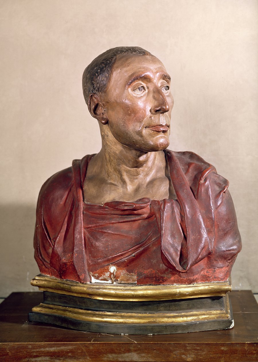Busto ritratto del condottiero Niccolò da Uzzano (1359-1431) da Donatello