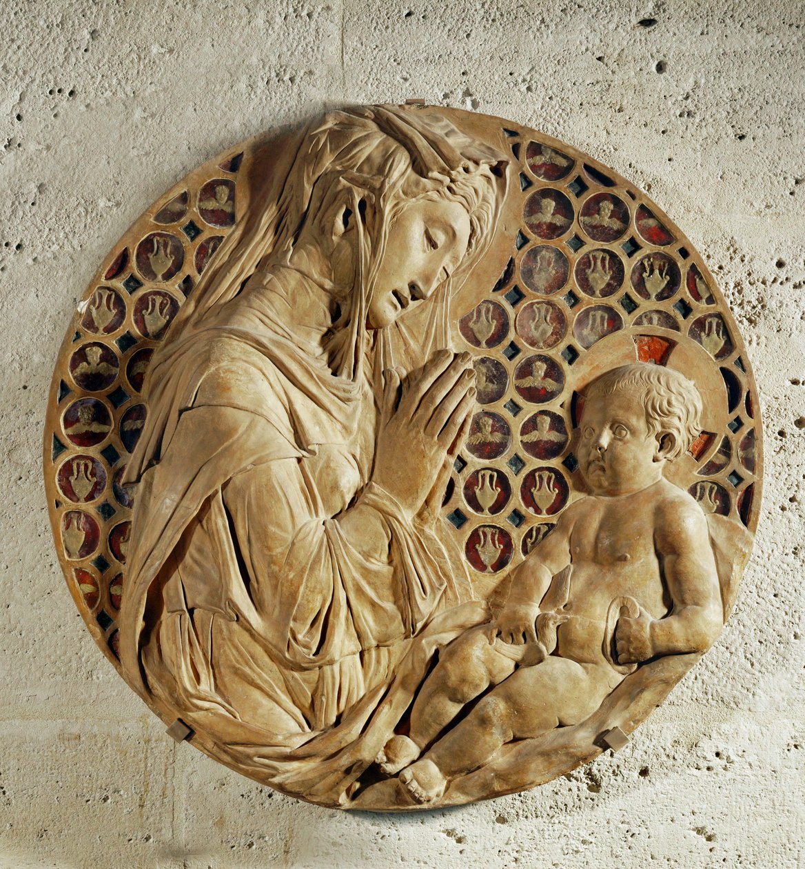La Vergine che adora il bambino, "Madonna Todi" ... da Donatello