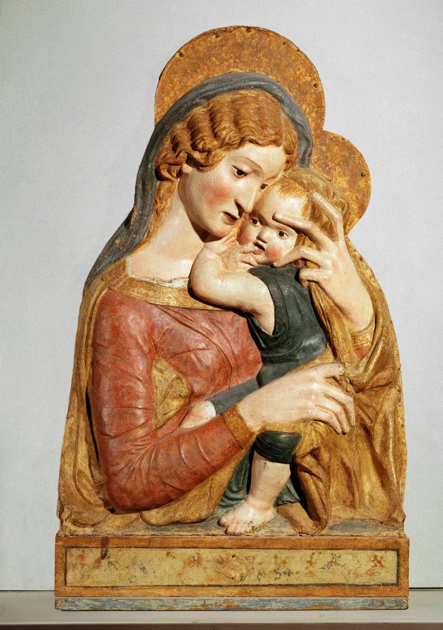 Vergine e Gesù bambino ... da Donatello
