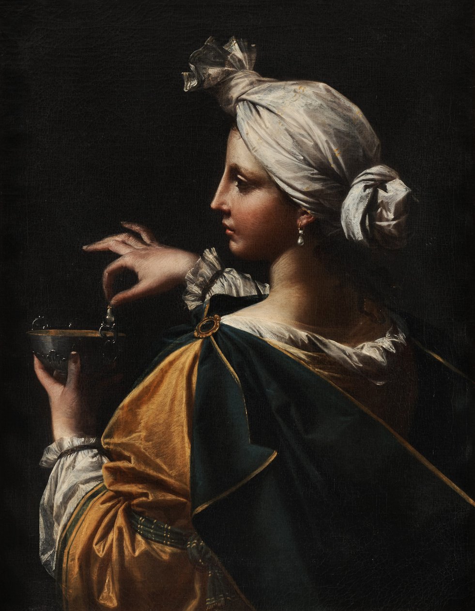 Cleopatra scioglie la perla da Donato Creti