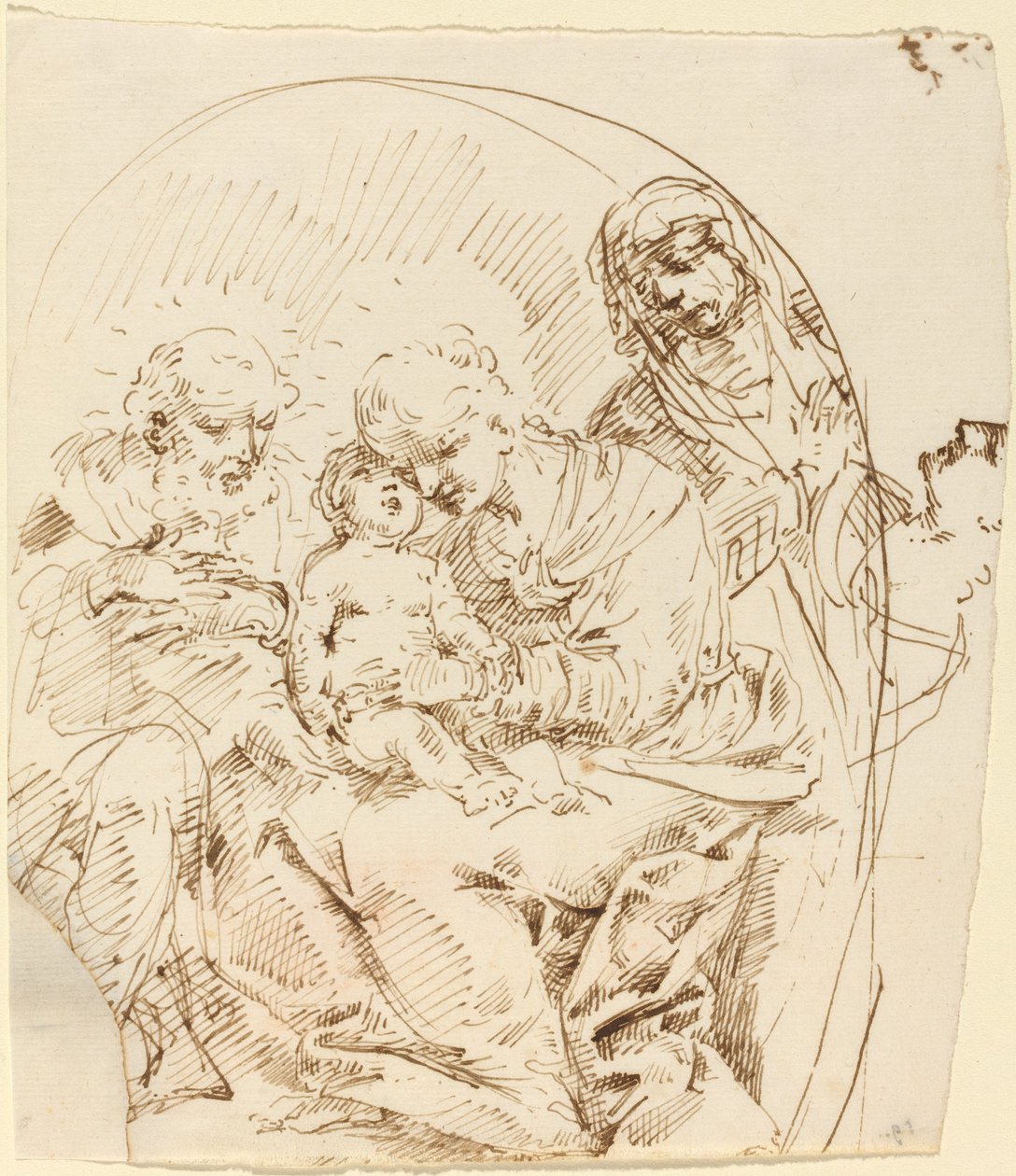 Sacra Famiglia con Sant