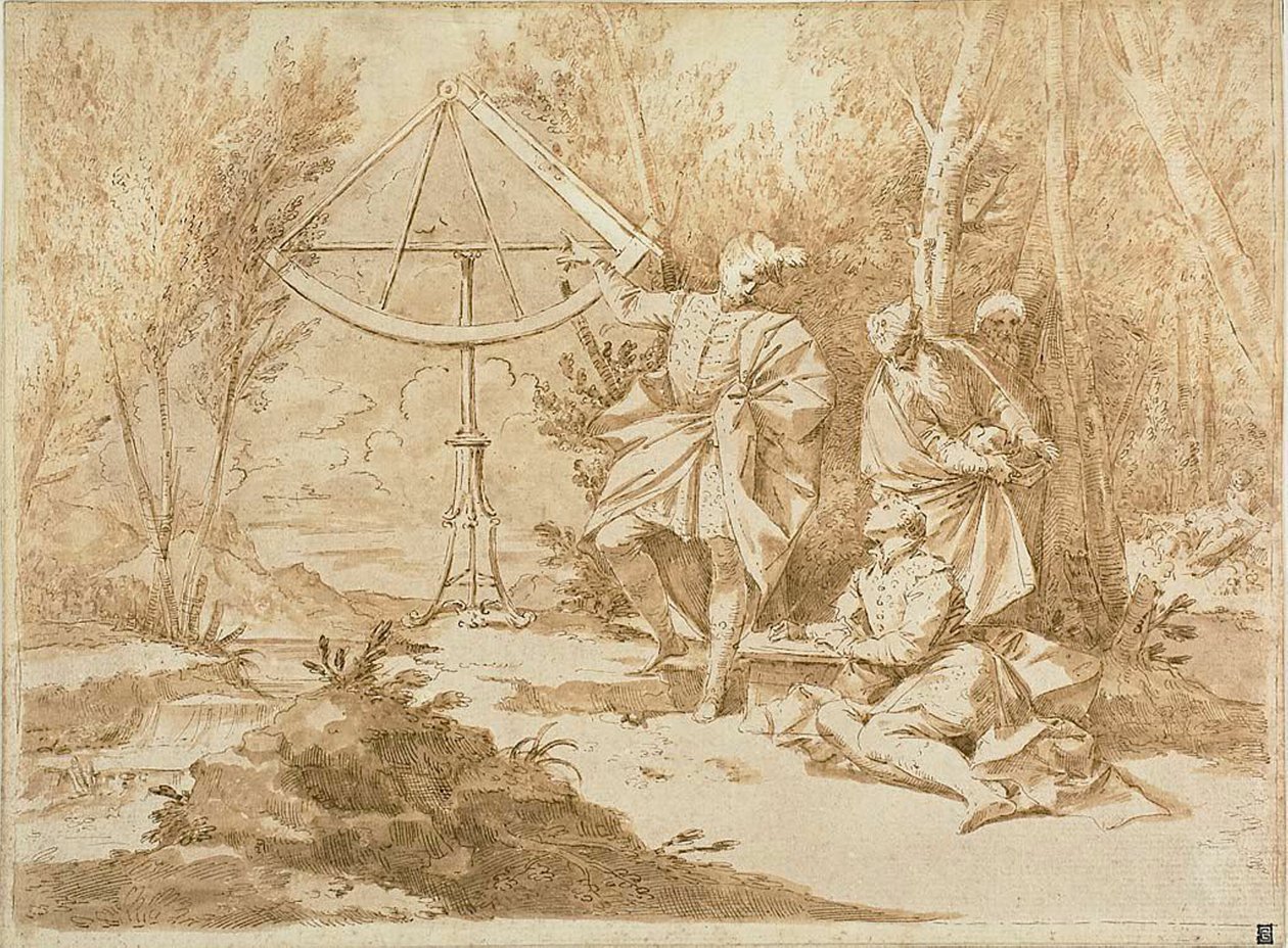 Gli astronomi da Donato Creti