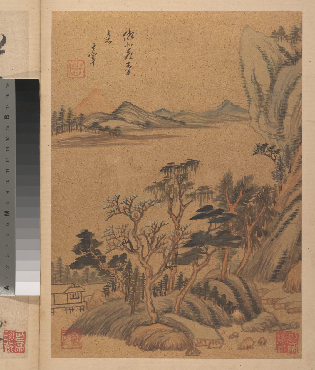 Landschaften und Gedichte da Dong Qichang