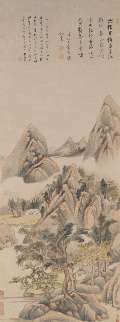 Rimembranza del fiume Jian da Dong Qichang