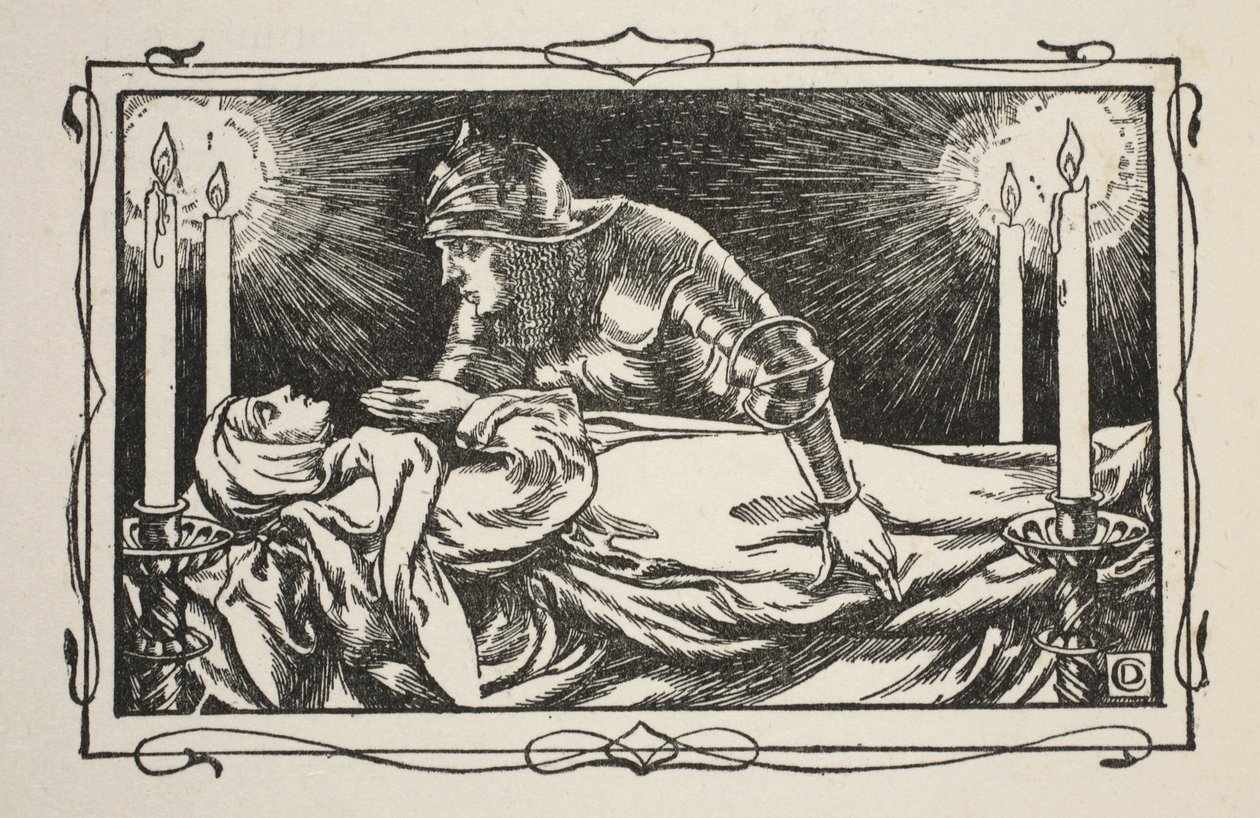 Trovata la regina morta, illustrazione da 