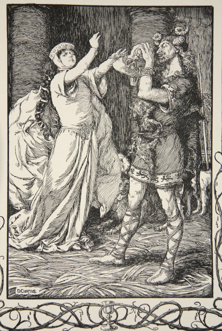 La Regina gli gridò di desistere, illustrazione da 