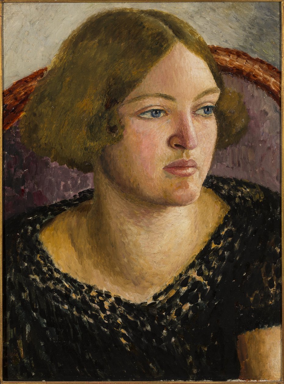 Ritratto di Catherine Carrington, c.1926 da Dora Carrington