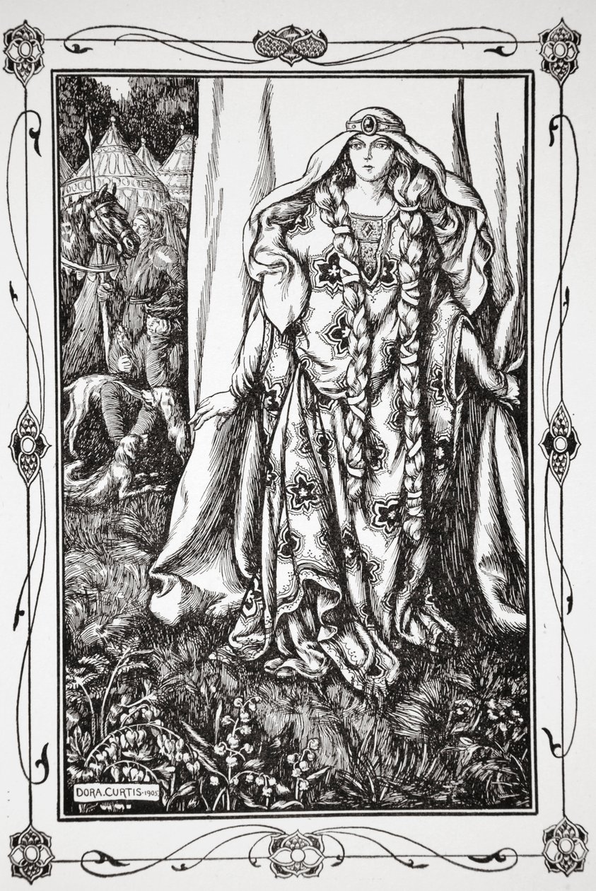 Alla porta di uno... stava una signora, 1905 da Dora Curtis
