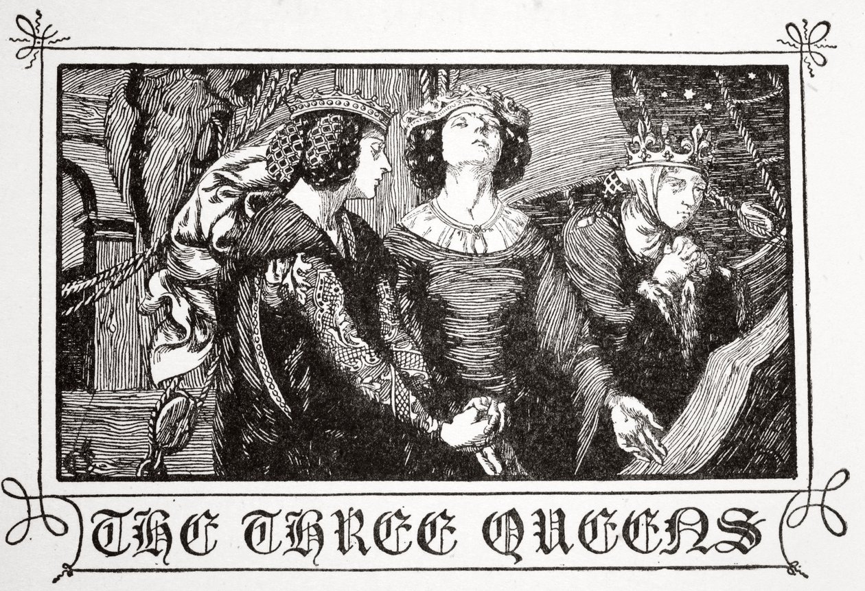 Le Tre Regine, 1905 da Dora Curtis