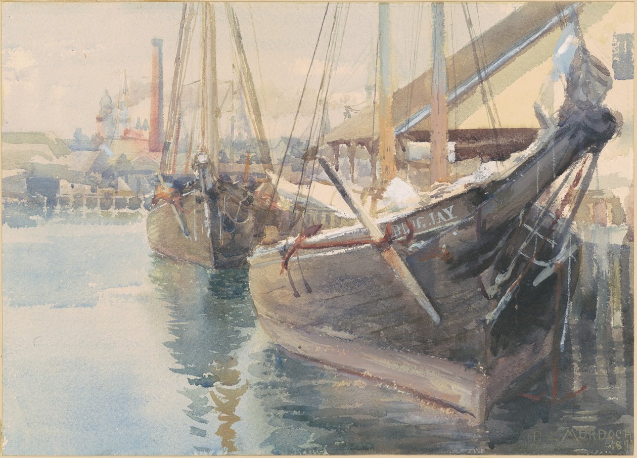 Navi al molo da Dora Louise Murdoch