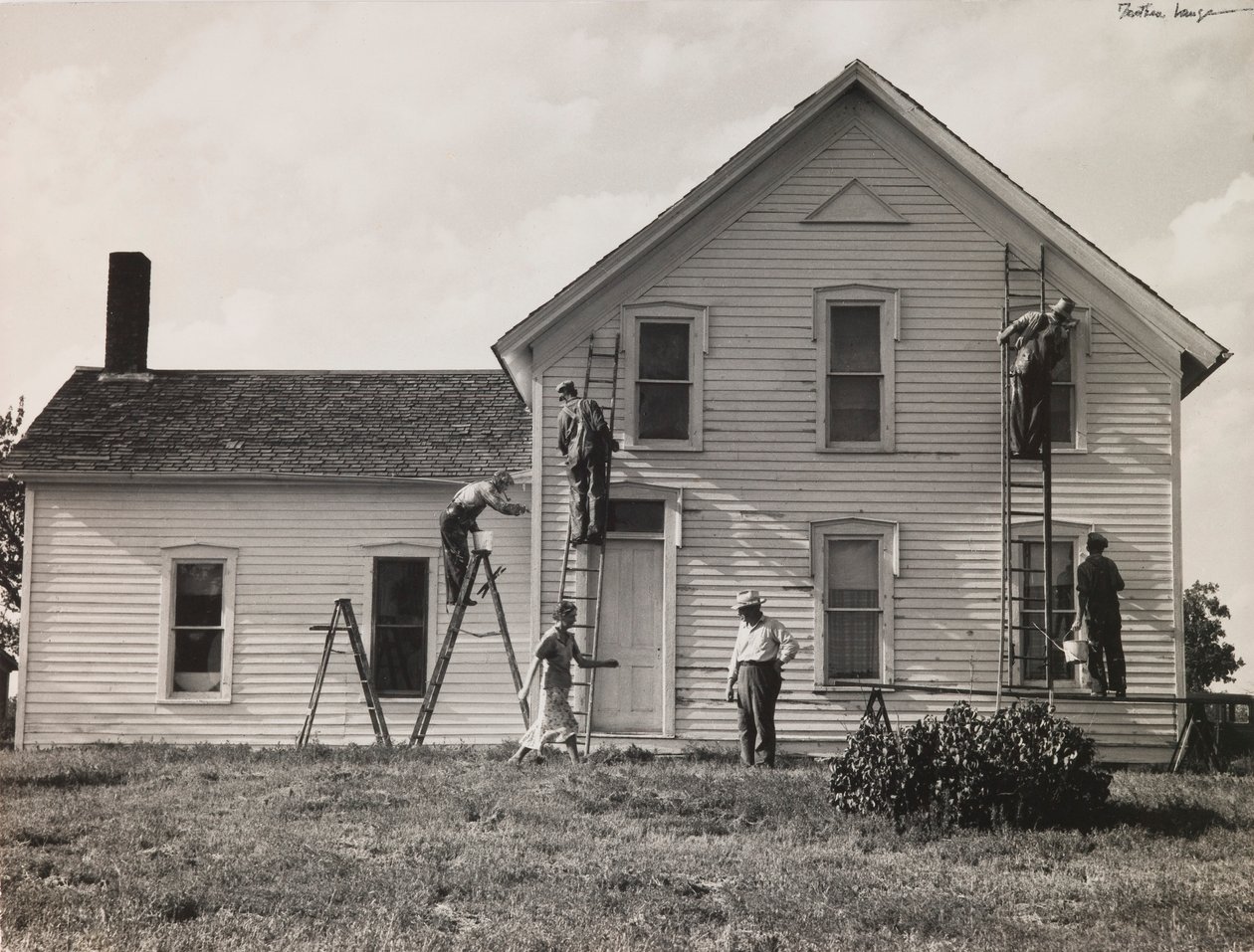 Fattoria di famiglia, Nebraska da Dorothea Lange