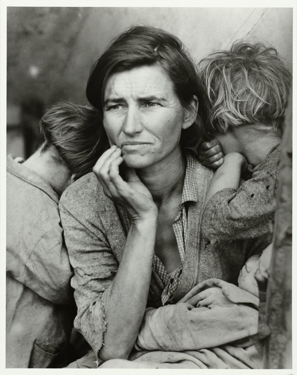 Ritratto di Florence Owens Thompson da Dorothea Lange