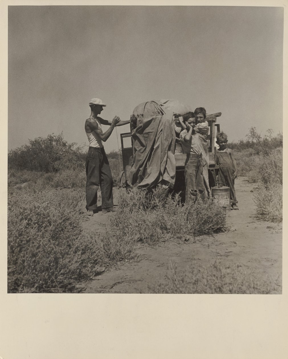 Transienti, Nuovo Messico da Dorothea Lange