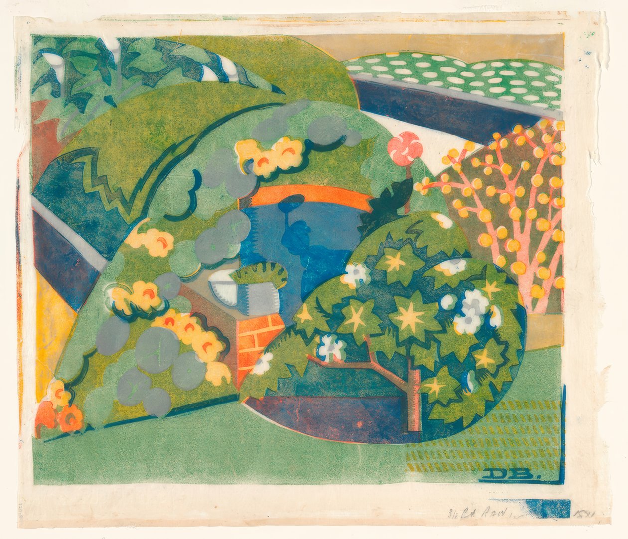 Angolo del giardino da Dorrit Black