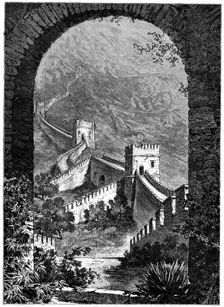 Grande Muraglia Cinese da Dosso