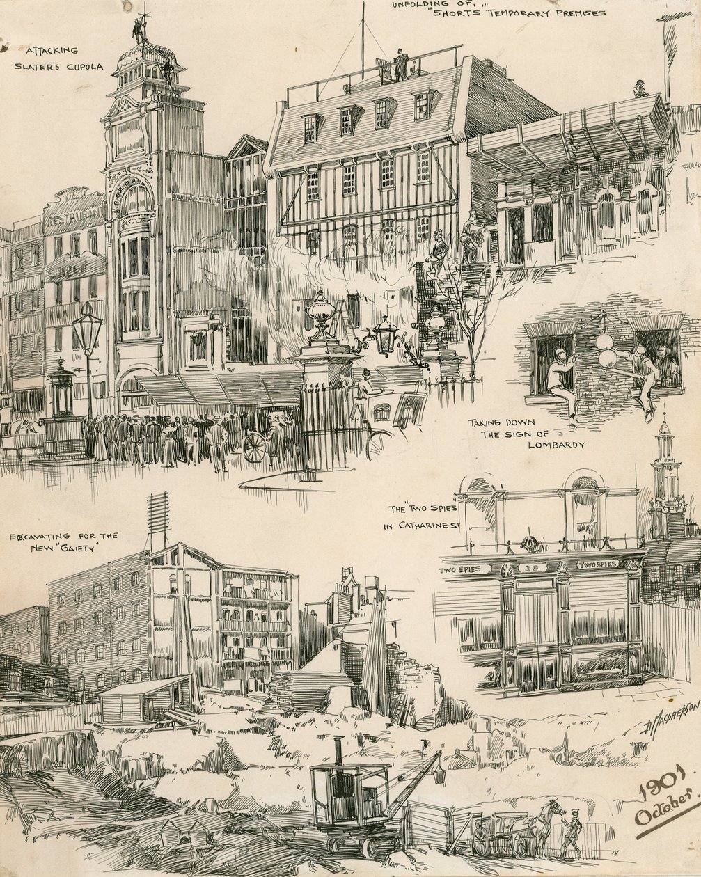 Schizzi di Londra dell