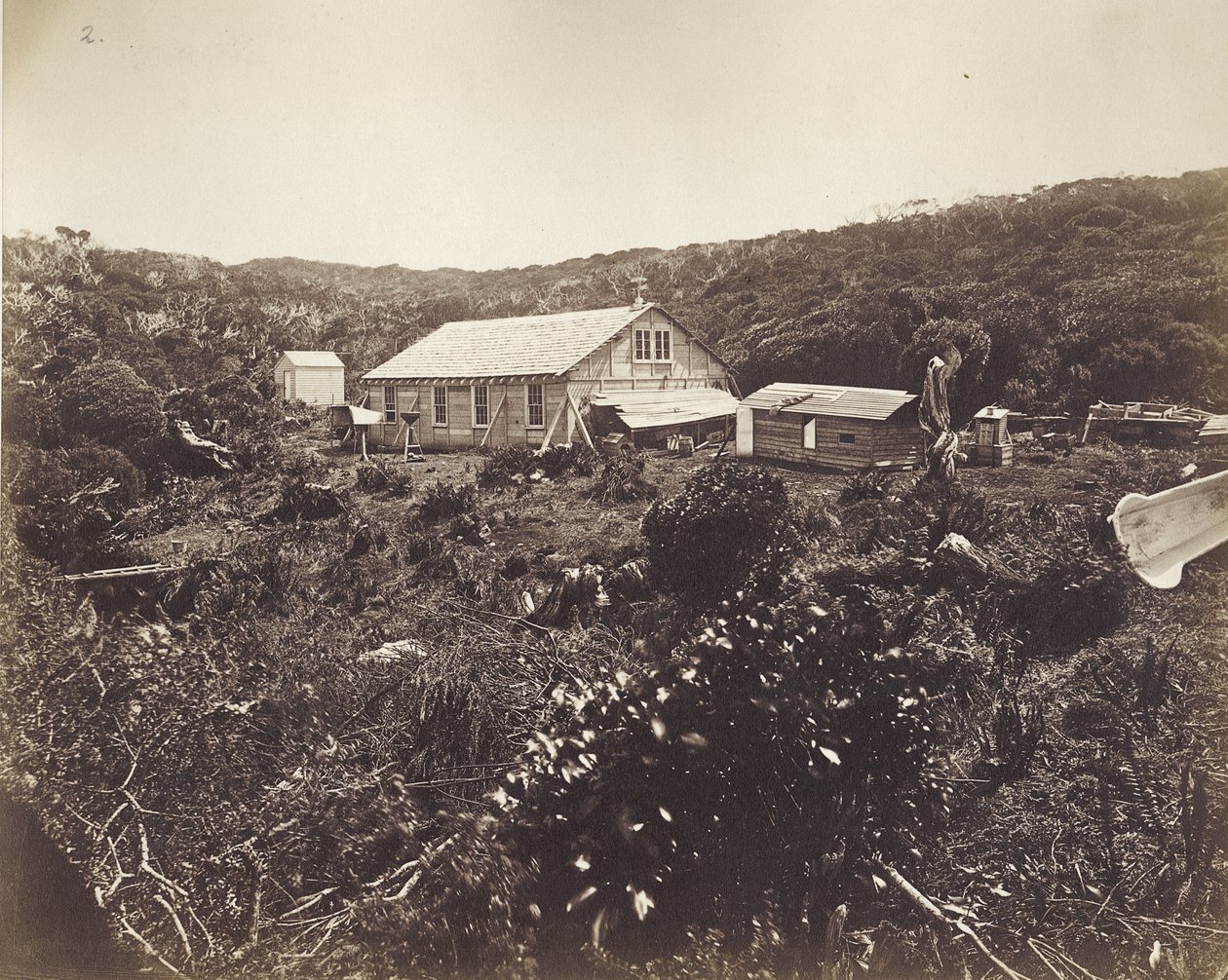 La spedizione tedesca per il transito di Venere, Isole Auckland, 1874-75 da Dr. Guido Wolfram