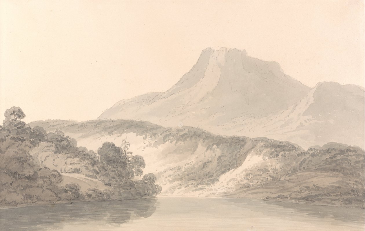 Il bordo del lago da Thomas Monro