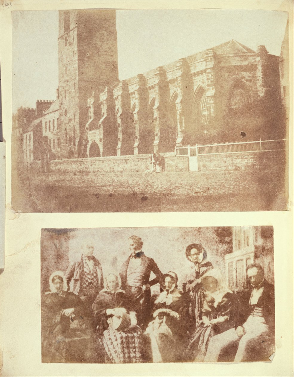 Cappella del Collegio di San Salvatore dal sud-est da Dr. John Adamson