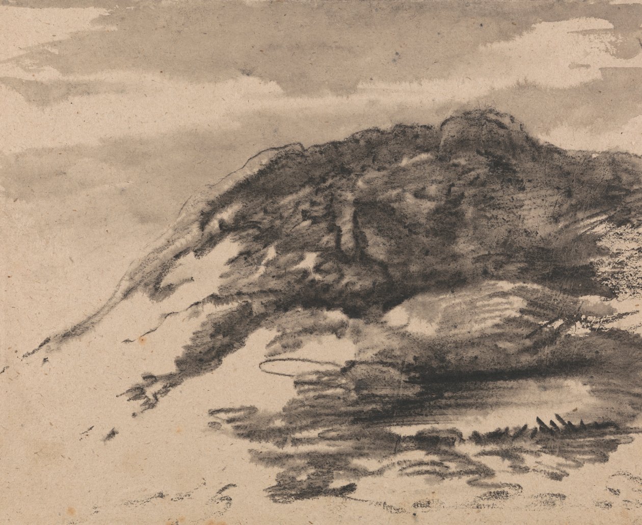 Composizione Ispirata ai Dipinti di Richard Wilson di Cader Idris da Dr. Thomas Monro
