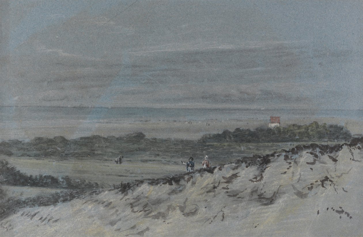 Spiaggia con Dune di Sabbia da Dr. Thomas Monro