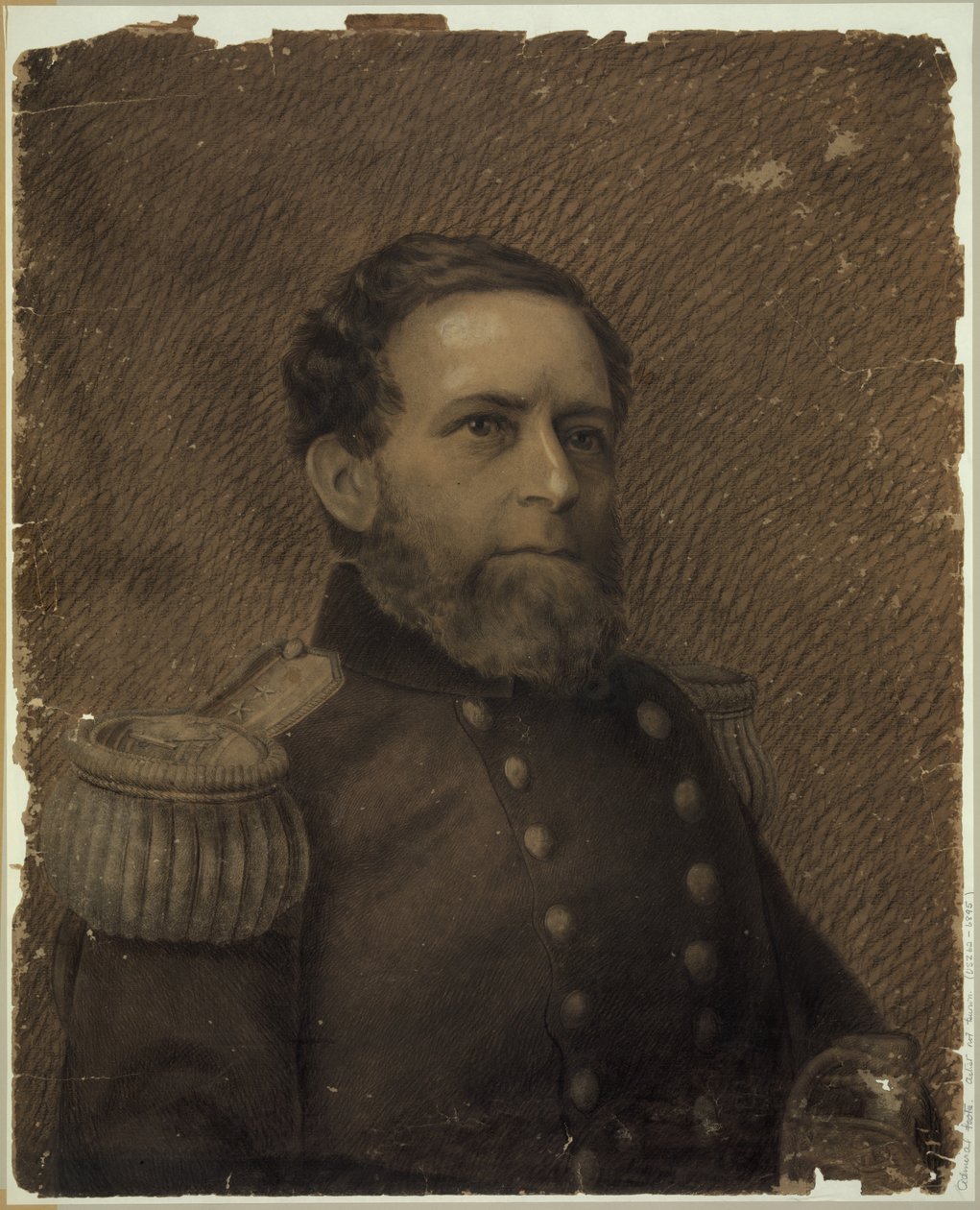 Ammiraglio Andrew H. Foote, ritratto a mezzo busto, in uniforme militare da Drawings