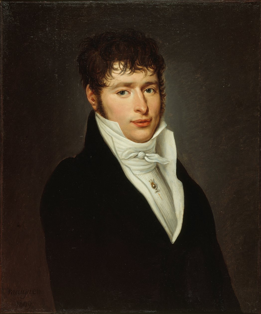 Ritratto del cantante Jean Elleviou 1769-1842, 1809 da Désiré Adelaïde Charles Maignen de Sainte