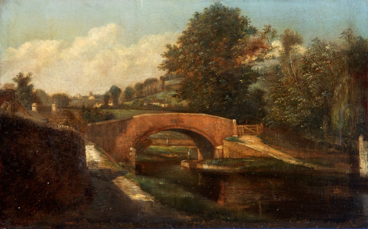 Ponte del Canale, Brimscombe, Gloucestershire da Désiré Delaplace Gérardin