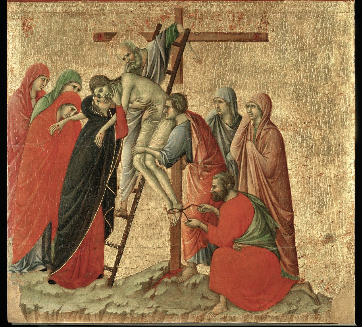 Altare Maesta, dipinto nel 1308-1311 per il Duomo di Siena ... da Duccio di Buoninsegna