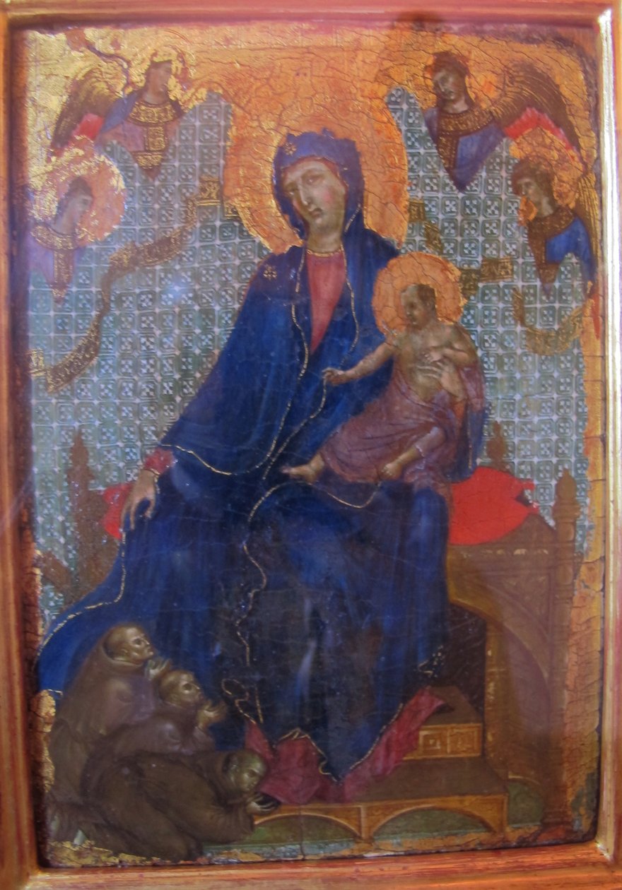 Duccio di buoninsegna, madonna dei francescani 02 da Duccio di Buoninsegna