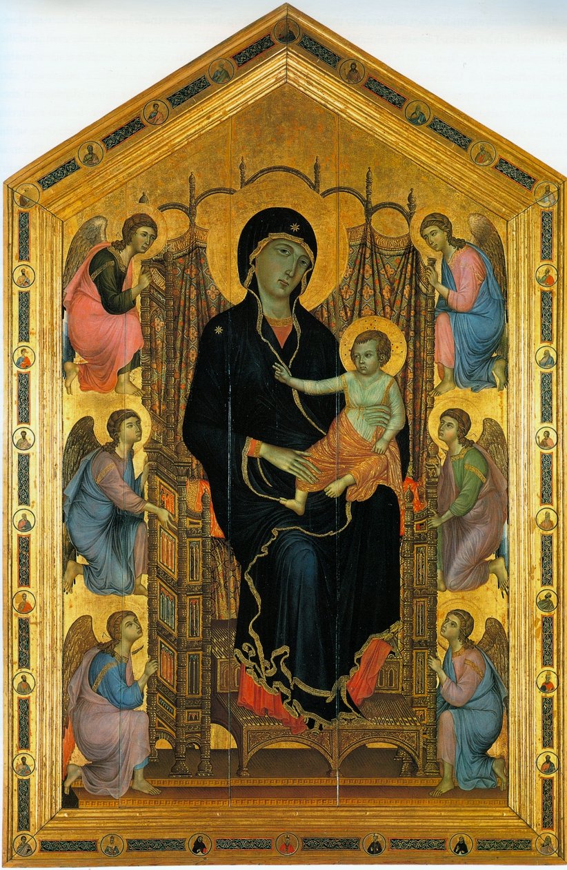Madonna ruccelai da Duccio di Buoninsegna