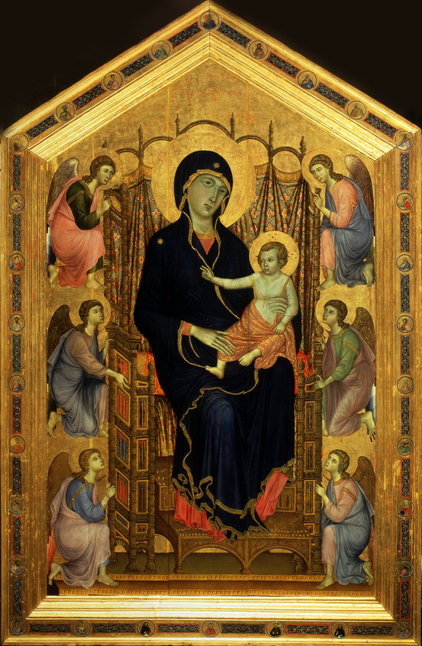 La Madonna Rucellai, ca 1285-1286 da Duccio di Buoninsegna