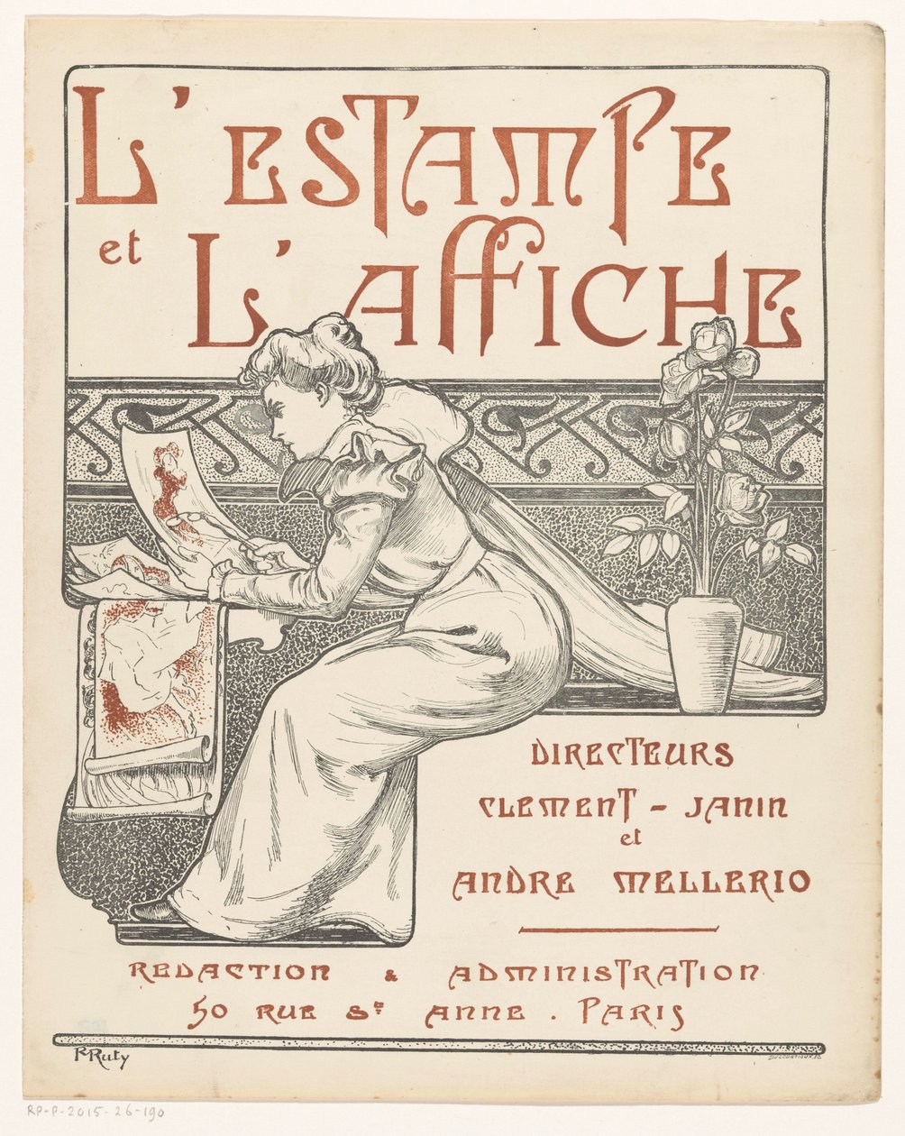 Copertina per la rivista L