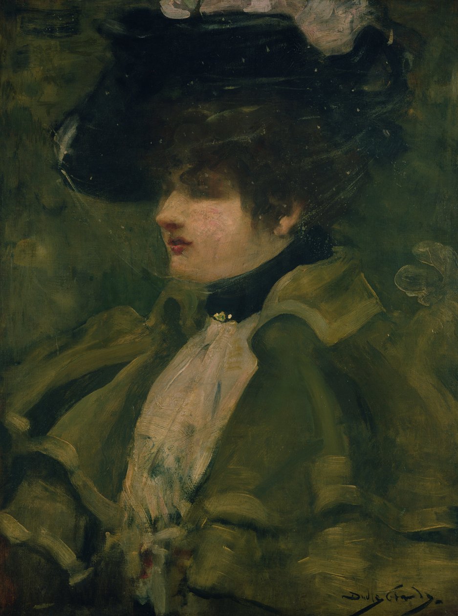 Ritratto di Sarah Bernhardt da Dudley Hardy
