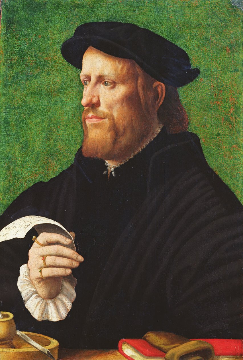 Ritratto di un uomo, 1575 da Dutch School
