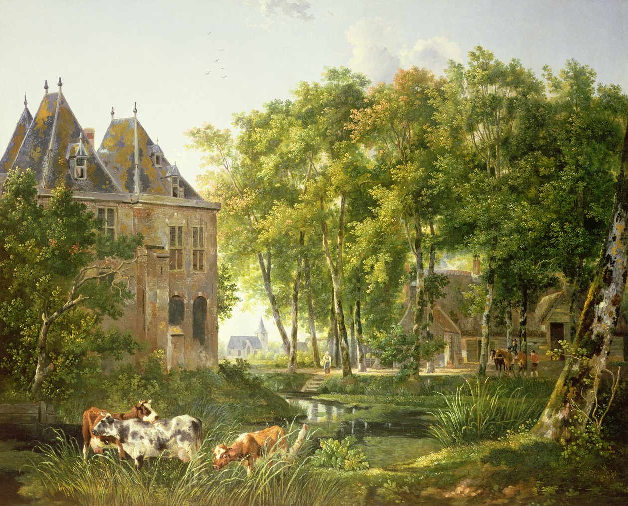 Lo stagno del villaggio da Dutch School