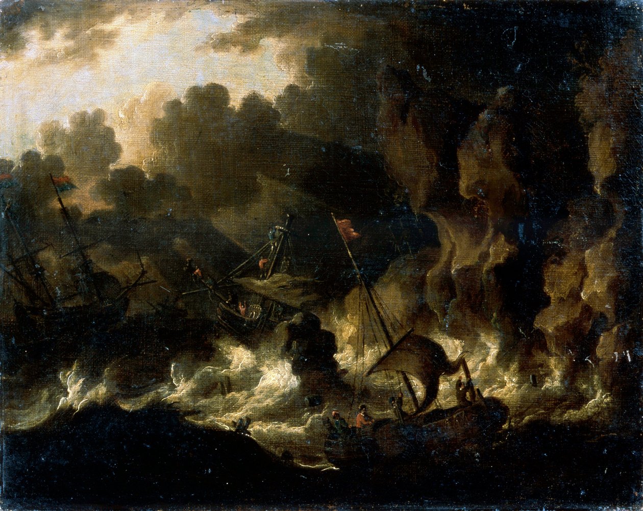 Mare in tempesta da Dutch Master