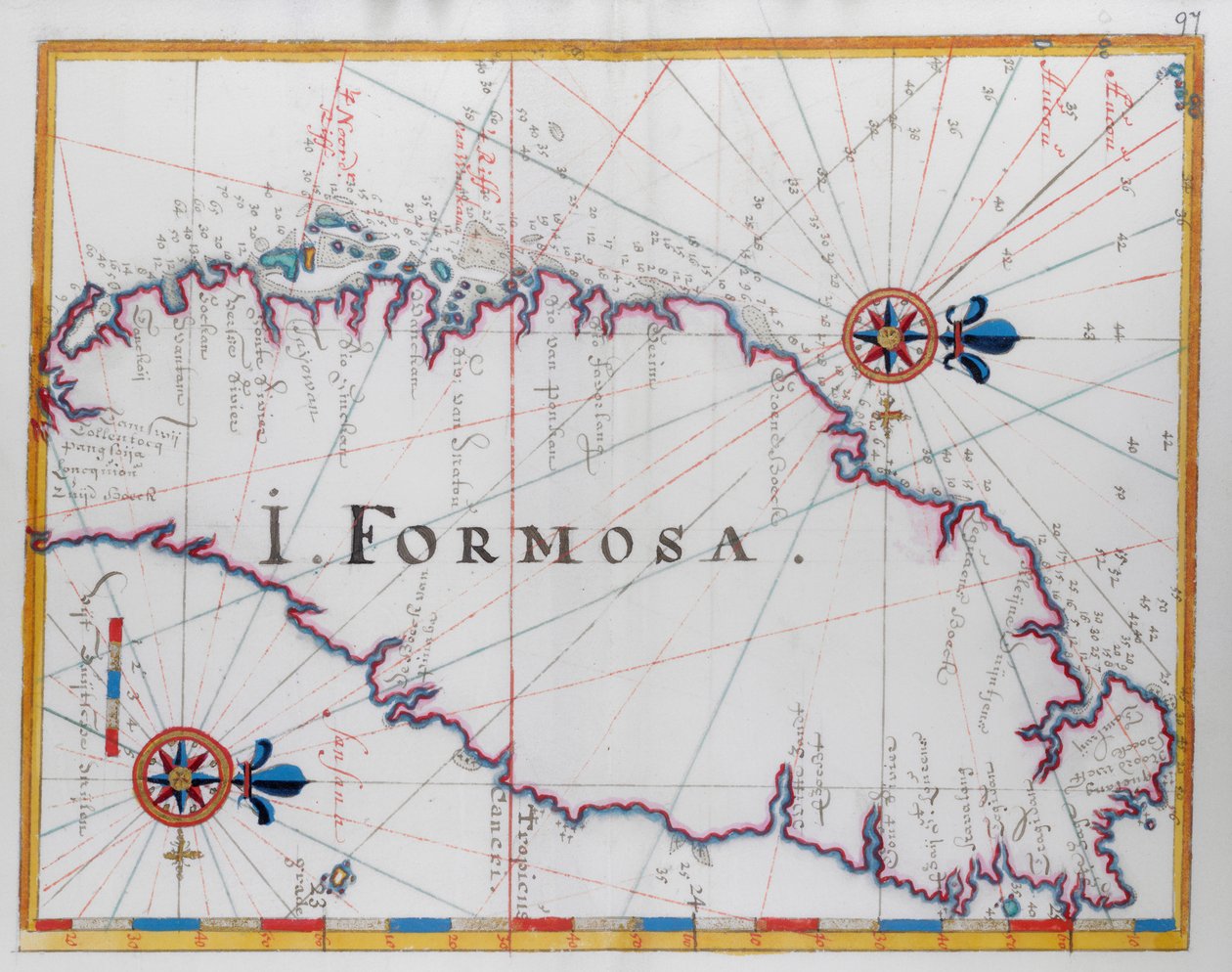 Isola di Formosa (Taiwan) da Dutch School