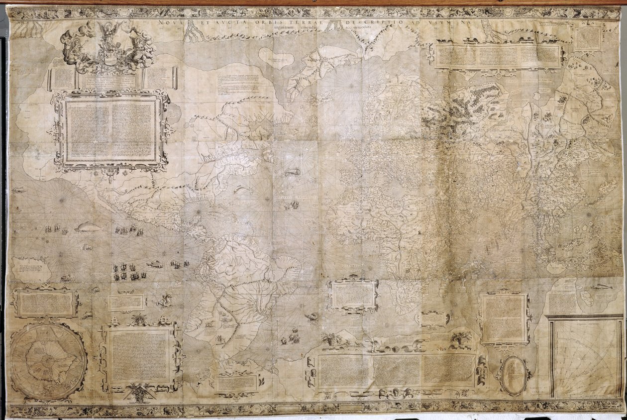 Mappa del Mondo da Dutch School