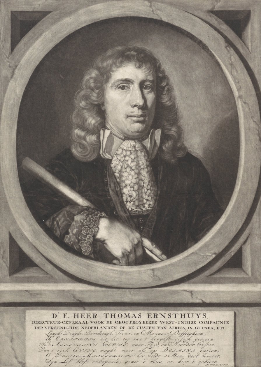 Ritratto di Thomas Ernsthuys da Dutch School